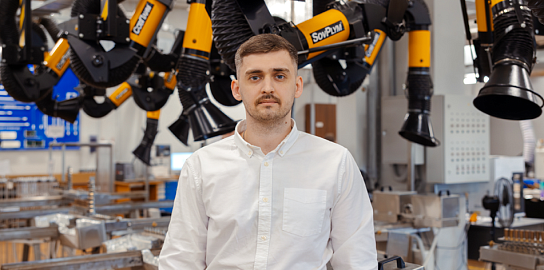 Интервью с начальником светотехнического производства Ильёй Водолазским