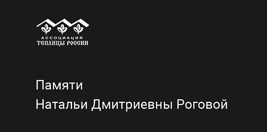 Памяти Роговой Натальи Дмитриевны